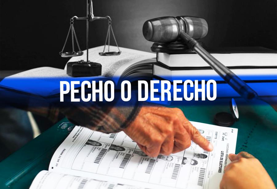 Pecho o Derecho