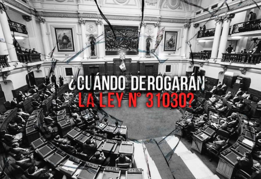 ¿Cuándo derogarán la Ley N° 31030?