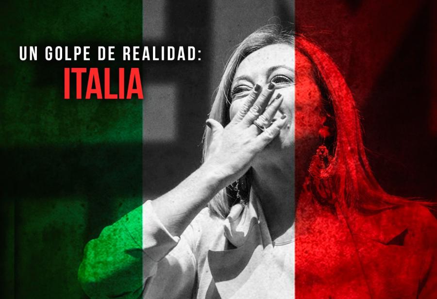 Un golpe de realidad: Italia