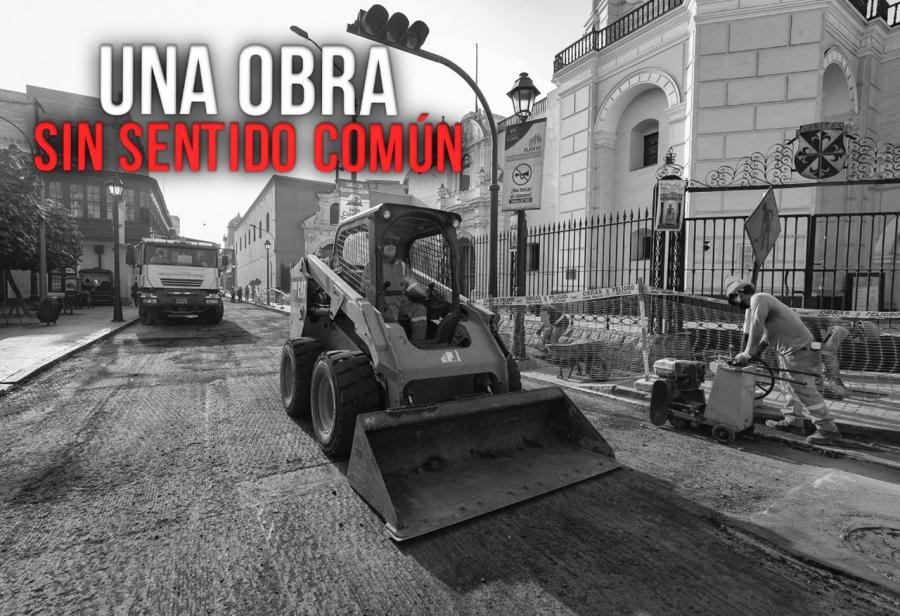 Una obra sin sentido común