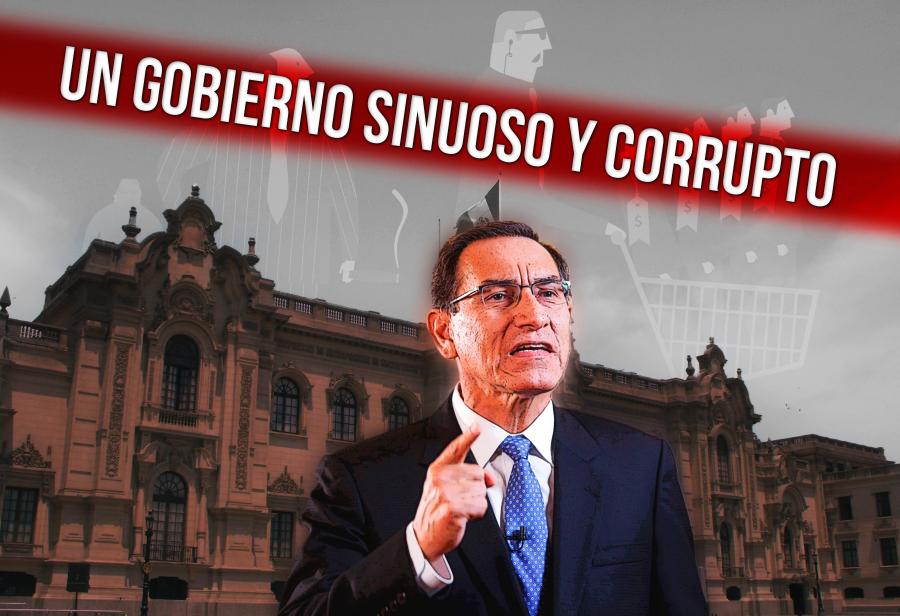 Un Gobierno sinuoso y corrupto