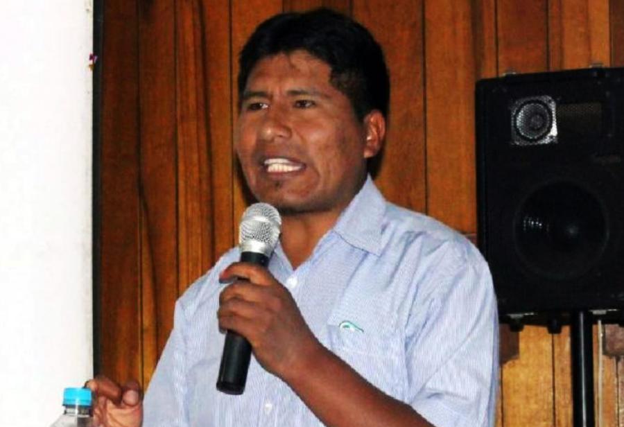 Walter Aduviri, el nuevo líder de la izquierda