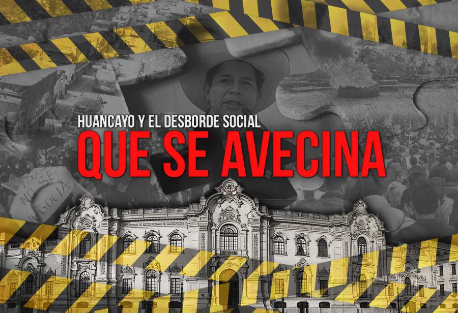 Huancayo y el desborde social que se avecina