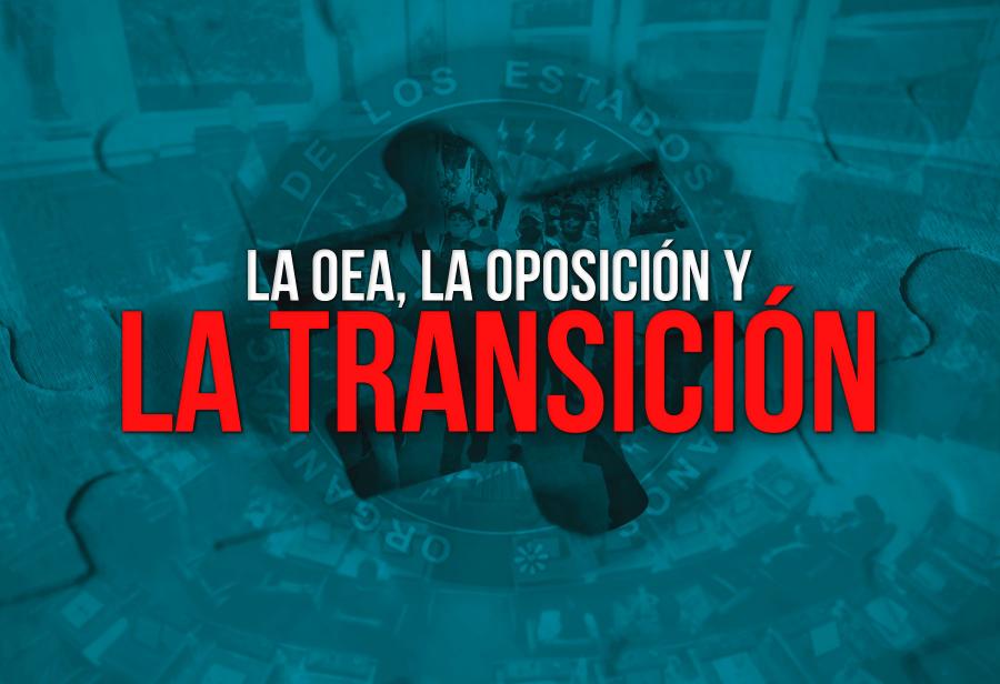 La OEA, la oposición y la transición