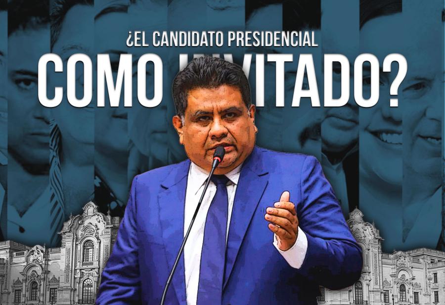 ¿El candidato presidencial como invitado? ¡Peligroso!