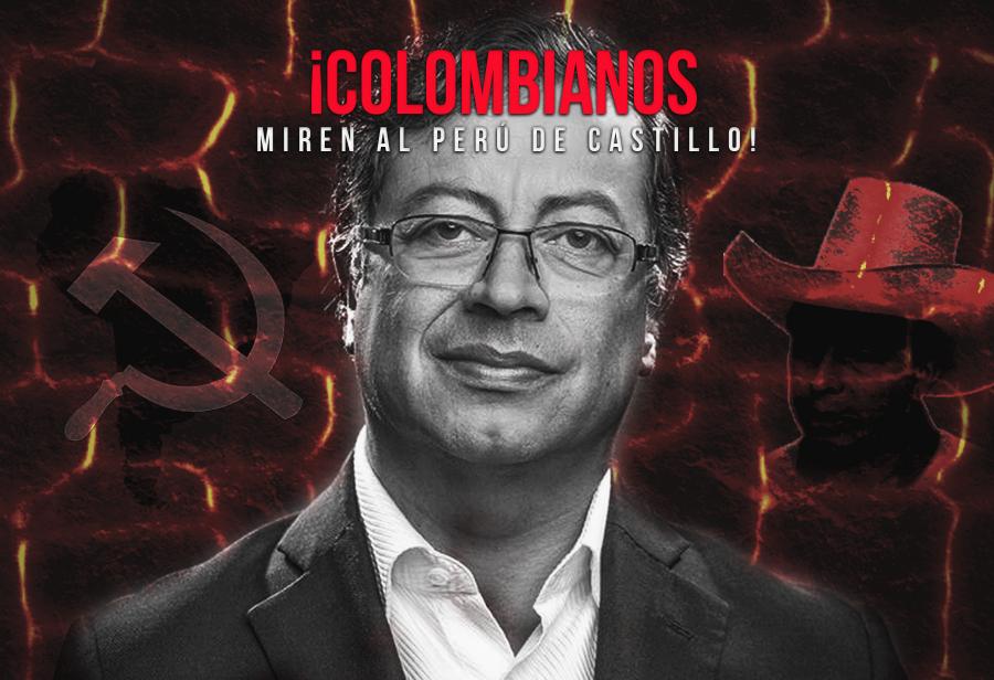 ¡Colombianos, miren al Perú de Castillo!