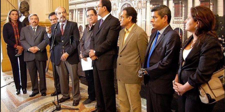 La oposición en el Legislativo
