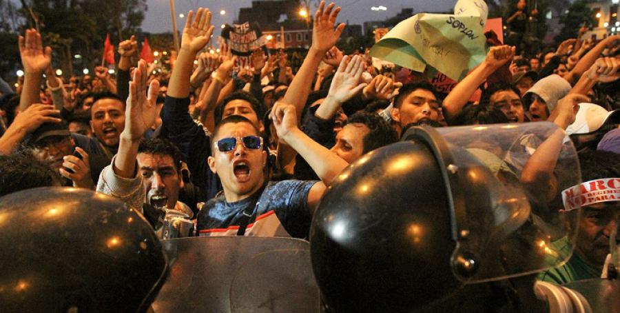 La democracia arrinconada