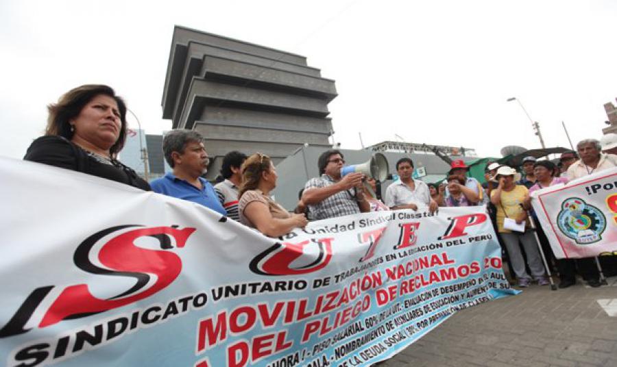 El problema docente, en su máxima expresión.
