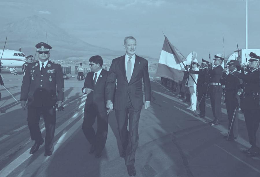 Arequipa recibe al Rey de España en el Congreso Internacional de la Lengua