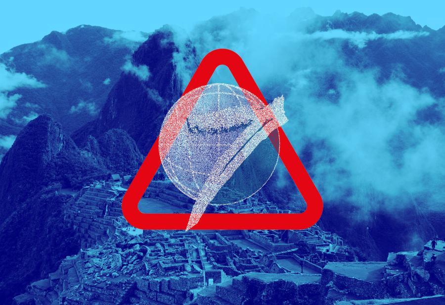 Falta de Estado derecho amenaza a Machu Picchu