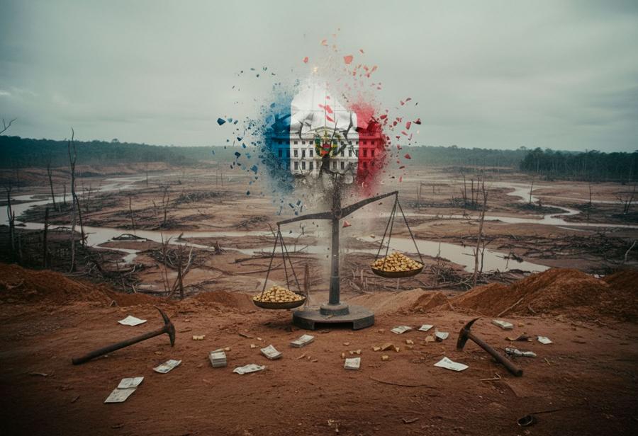 La miner&iacute;a ilegal, una de las mayores amenazas al Estado de derecho