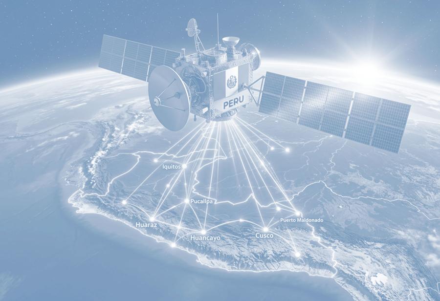 La soberan&iacute;a digital del Per&uacute; comienza con un sat&eacute;lite de telecomunicaciones