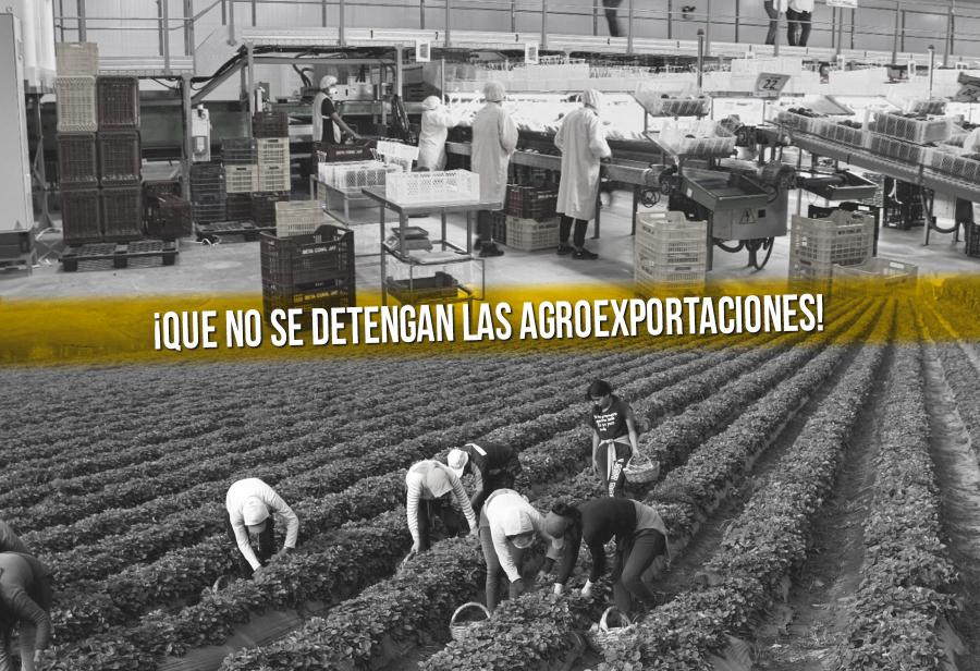 ¡Que no se detengan las agroexportaciones!