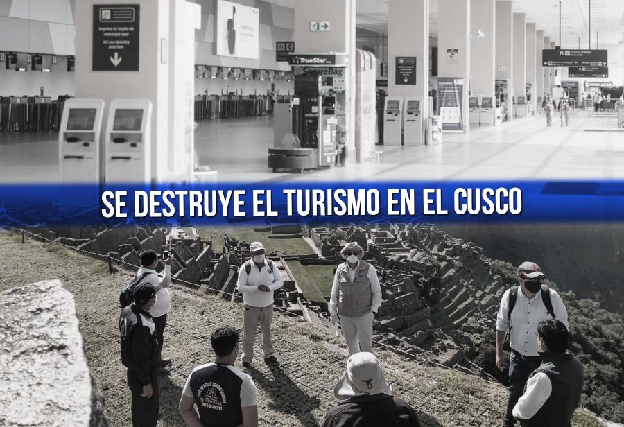 Se destruye el turismo en el Cusco