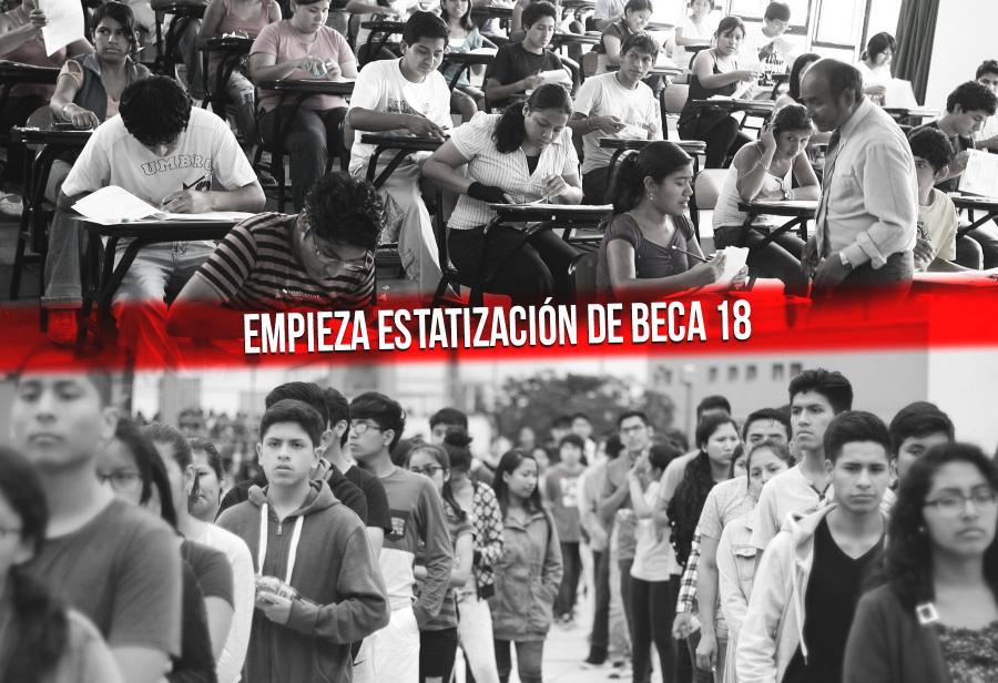 Empieza estatización de Beca 18