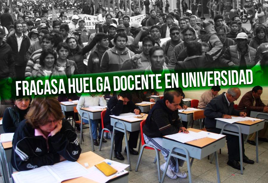 Fracasa huelga docente en universidad