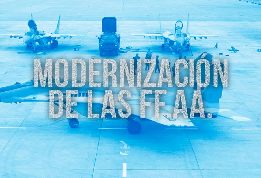 Perú en el centro de geopolítica mundial y la modernización de las FF.AA.