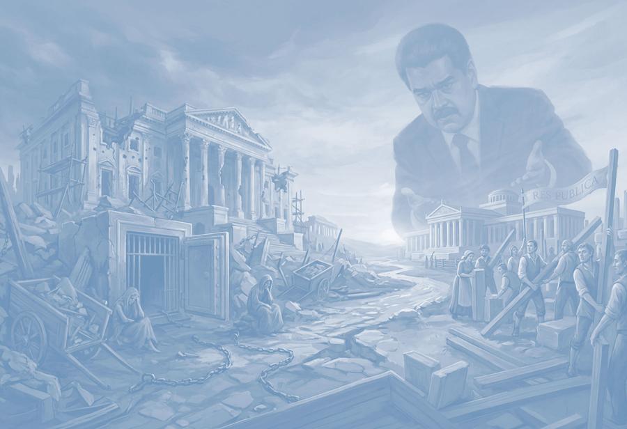 De la tragedia y destrucci&oacute;n del chavismo hasta el protectorado