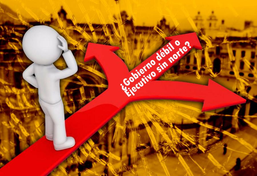 ¿Gobierno débil o Ejecutivo sin norte?