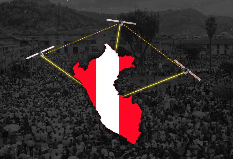 El satélite de comunicaciones y la lucha contra la pobreza y la corrupción