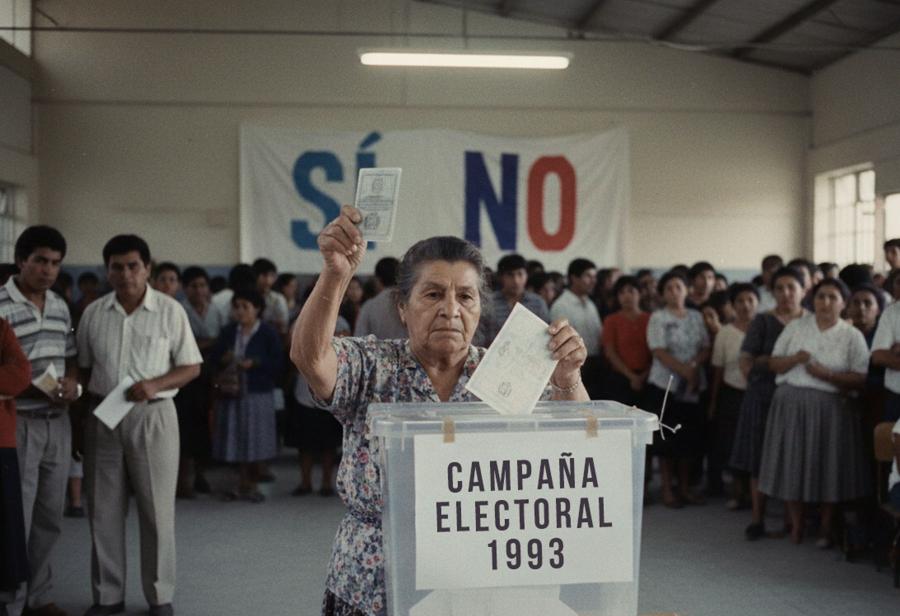 La campa&ntilde;a electoral y la Constituci&oacute;n de 1993