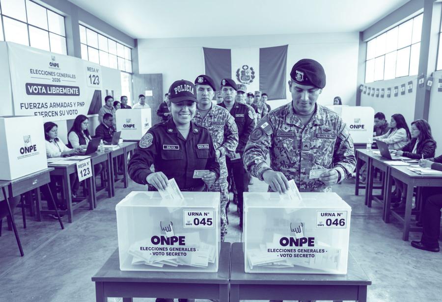 &iexcl;Los miembros de las Fuerzas Armadas y de la PNP deben votar!