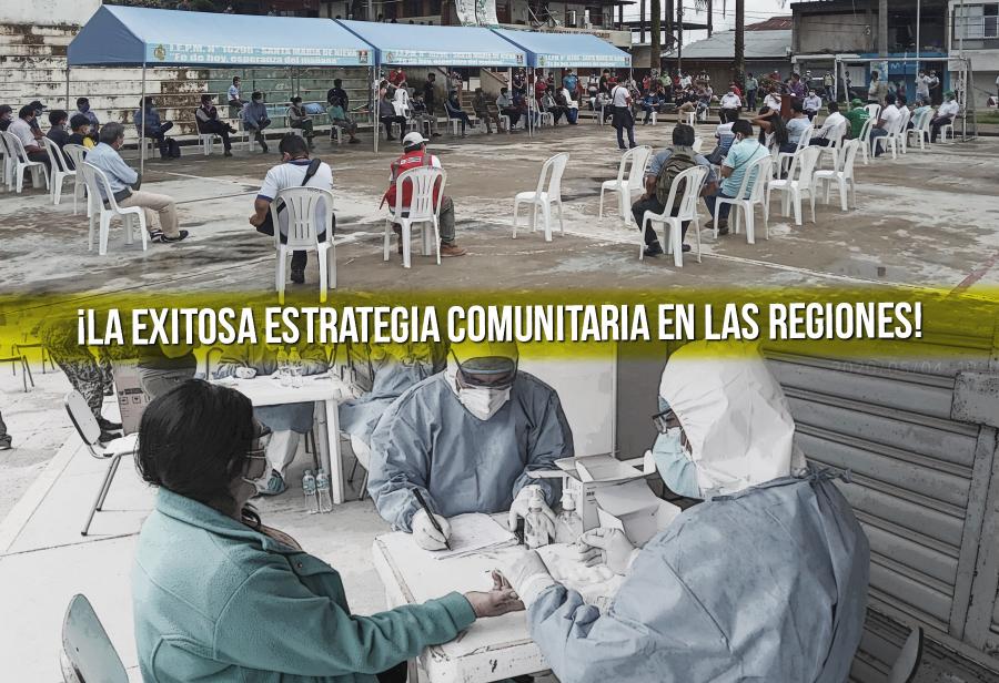 ¡La exitosa estrategia comunitaria en las regiones!