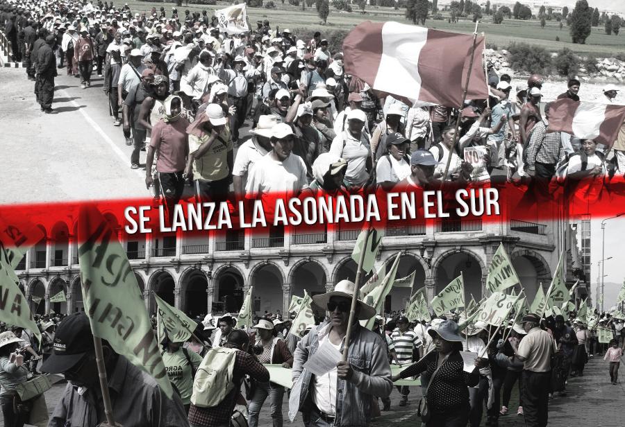 Se lanza la asonada en el sur