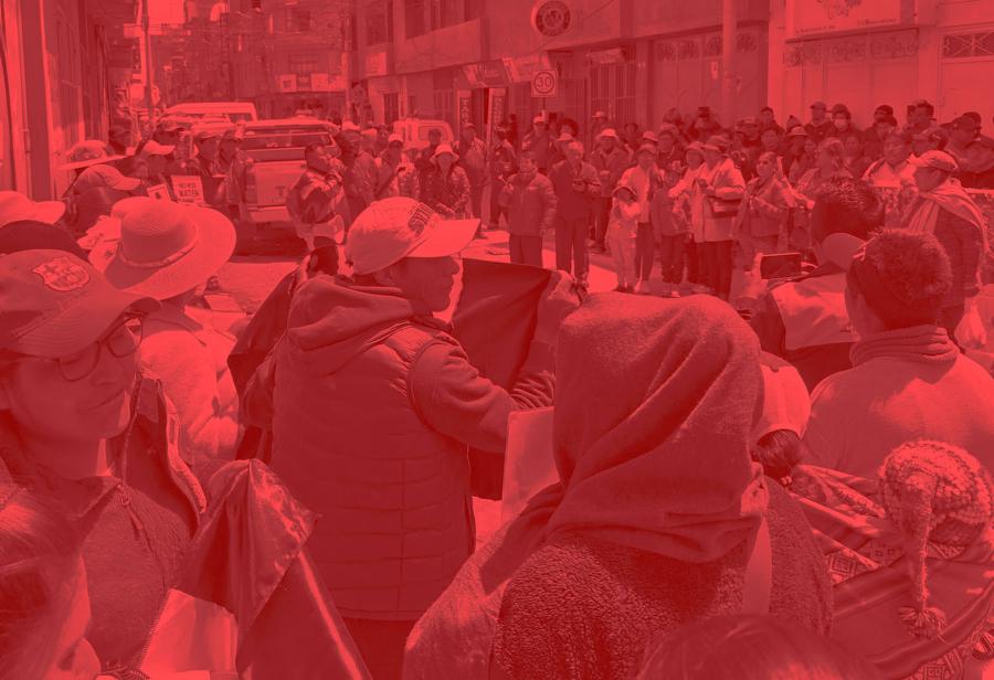 Condena total contra radicalismo violentista en Puno en campaña electoral 