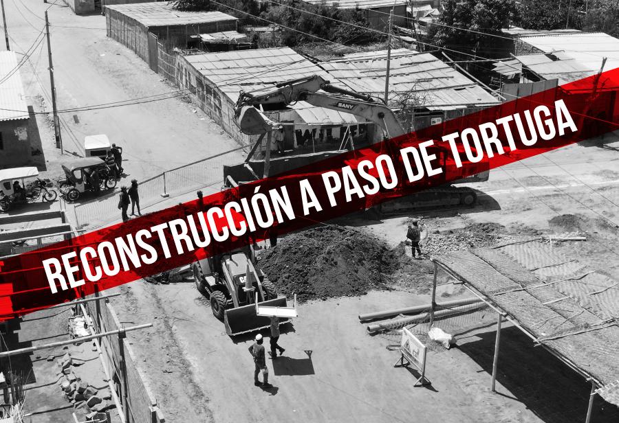 Extrema lentitud e irregularidades en reconstrucción