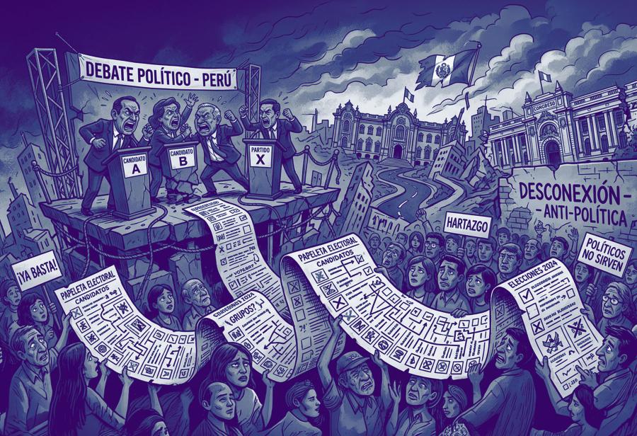 El formato de debate de la antipol&iacute;tica