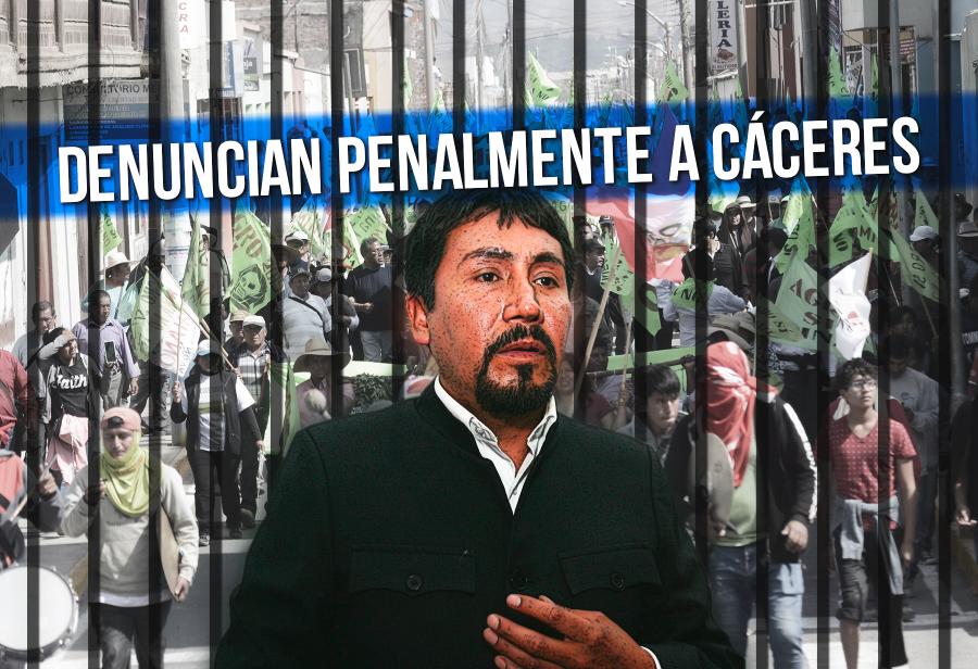 Denuncian penalmente a Cáceres