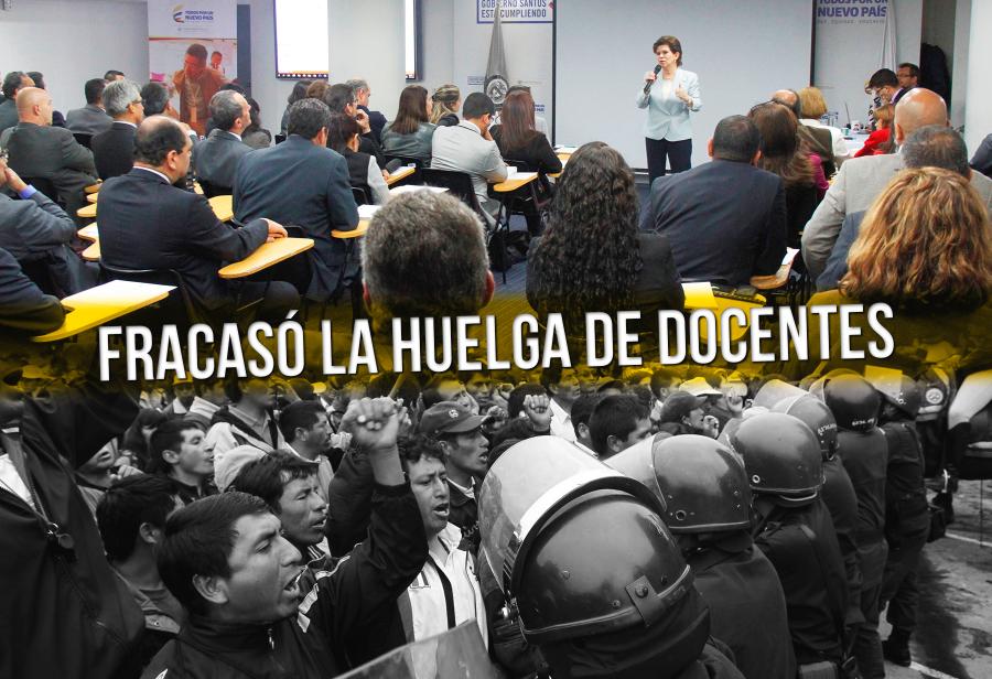 Fracasó la huelga de docentes