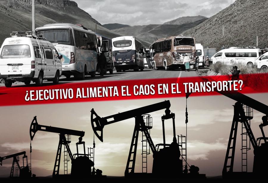 ¿Ejecutivo alimenta el caos en el transporte?