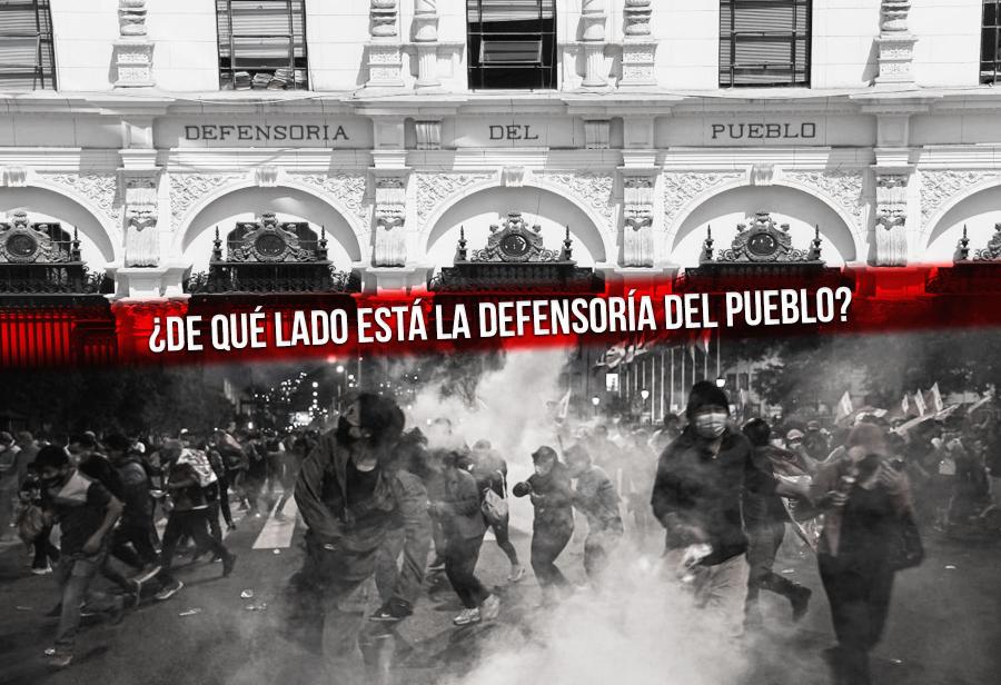 ¿De qué lado está la Defensoría del Pueblo?