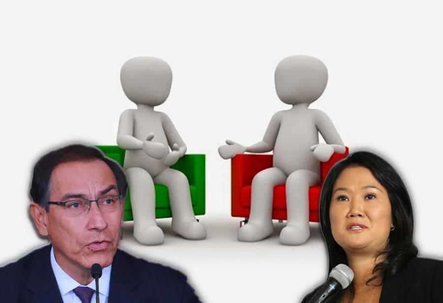 Urgente: ¡Tercera reunión Vizcarra-Keiko! Pero pública