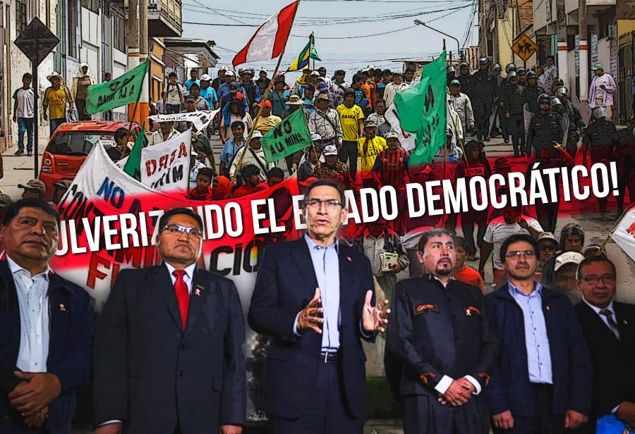 Tía María: ¡Pulverizando la autoridad del Estado democrático!