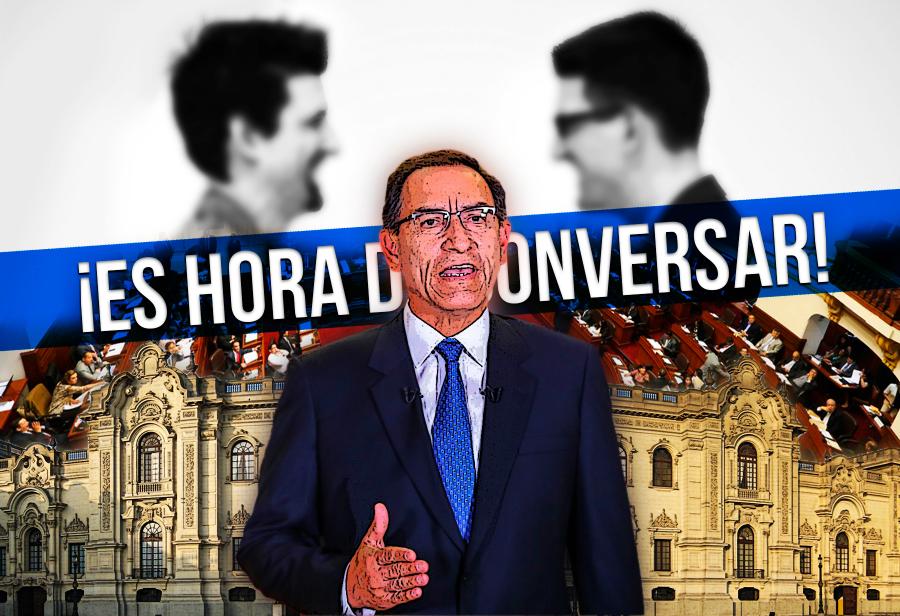 ¡Presidente Vizcarra, es hora de conversar!