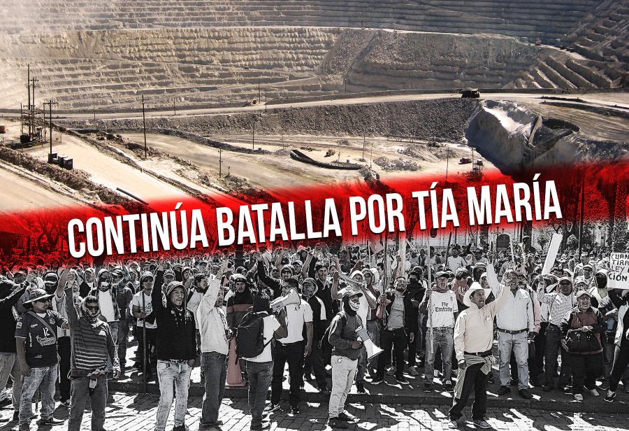 Continúa batalla por Tía María
