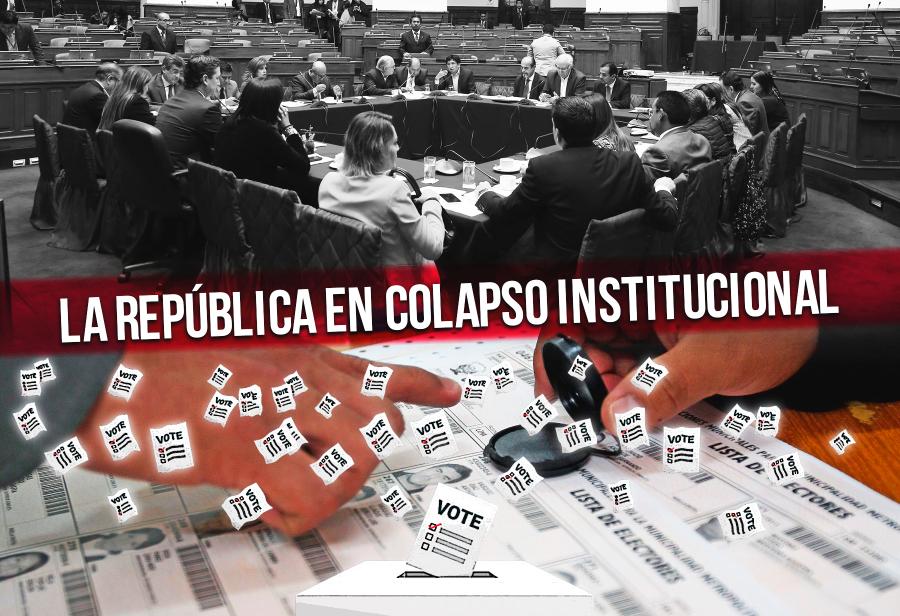La República en colapso institucional