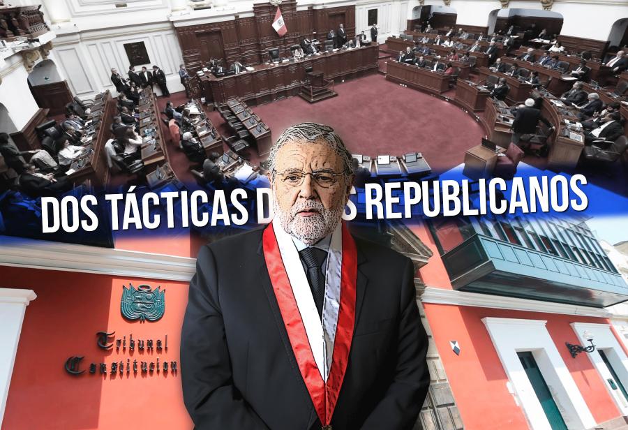Dos tácticas de los republicanos