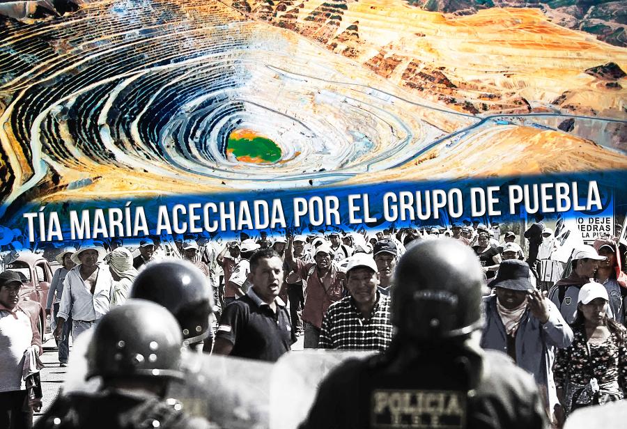 Tía María acechada por el Grupo de Puebla