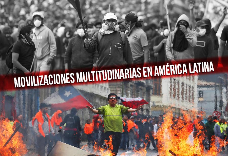 Movilizaciones multitudinarias en América Latina
