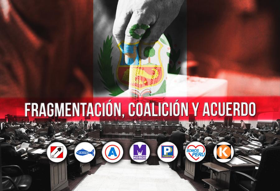 Fragmentación electoral, coalición y acuerdo