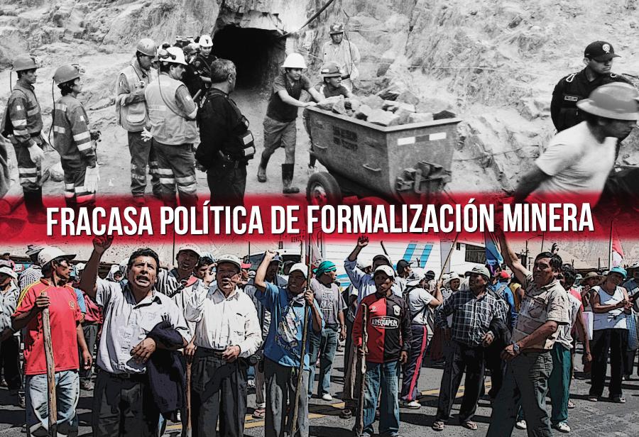 La informalidad minera favorece al radicalismo