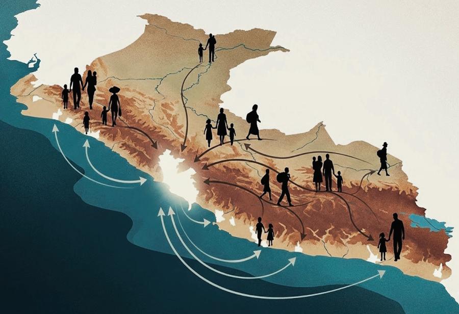 Nuevo mapa demográfico de la migración en el Perú