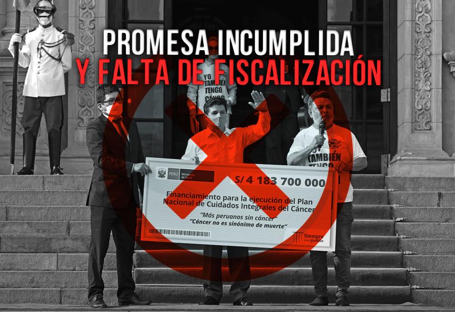 Promesa incumplida y falta de fiscalización