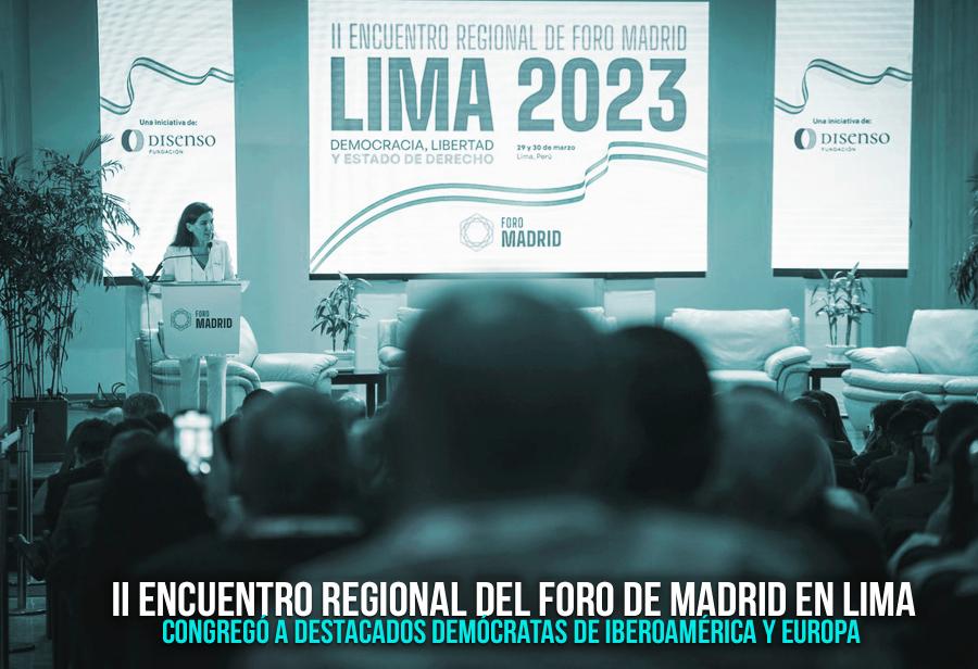 II Encuentro Regional del Foro de Madrid en Lima