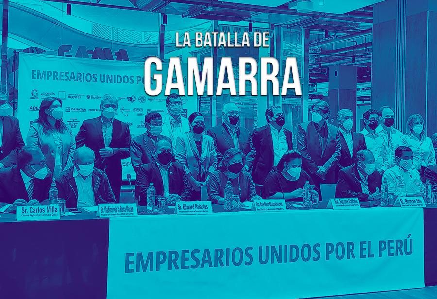 La batalla de Gamarra